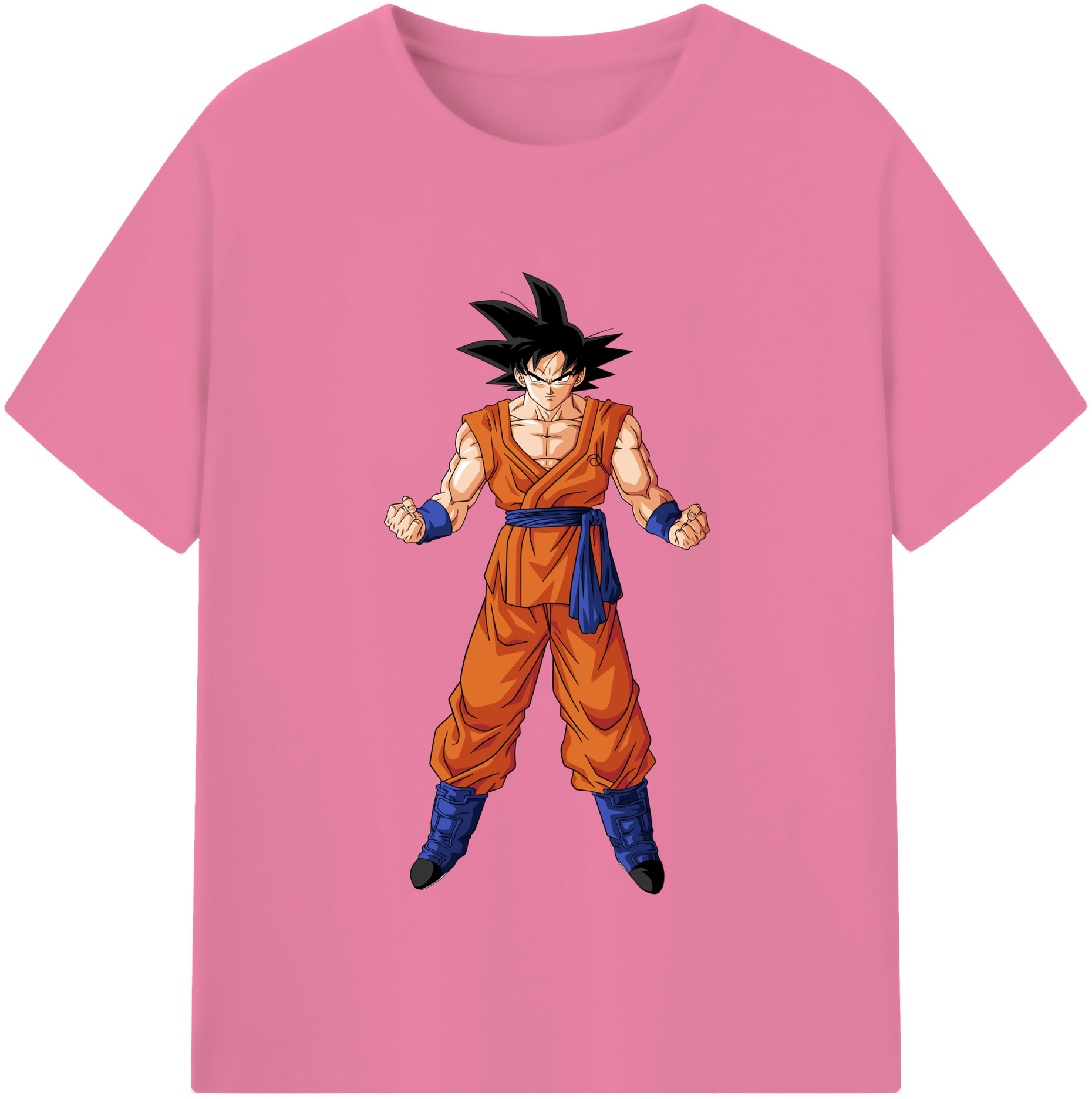 （画像用） ドラゴンボール 孫悟空（そん ごくう）Son Goku カカロット DRAGON BALL Kakarotto 綿100％半袖Tシャツ（フロントプリント）